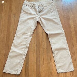 LOFT light Pastel Pink “Modern Straight” Corduroy Pants- 8P